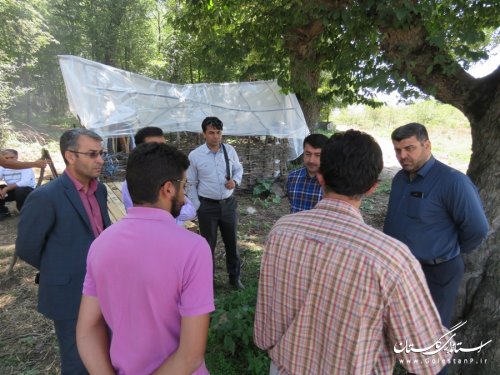 بازدید فرماندار و مدیرکل میراث فرهنگی از منطقه گردشگری سرسو رضی
