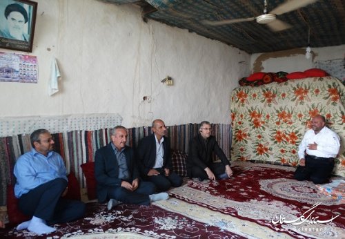 مدیر کل راه آهن شمال شرق 2 با خانواده معظم شهدا و ایثار گران دیدار نمود
