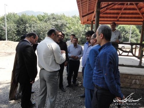 فرماندار علی آبادکتول از روند آماده سازی موزه کبودوال بازدید کرد
