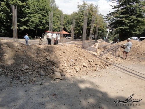 فرماندار علی آبادکتول از روند آماده سازی موزه کبودوال بازدید کرد
