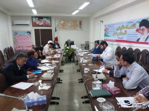 برگزاری سومین جلسه ستاد سالمسازی سواحل بندرگز