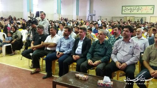 جشن بزرگ ولایت عشق در فاضل آباد برگزار شد