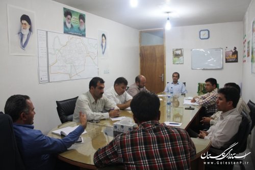 نشست مشترک فرماندار و اعضای شورای اسلامی شهر مراوه تپه
