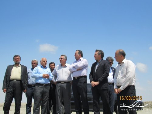 بازدید معاون هماهنگی امور اقتصادی و توسعه منابع استانداری از سایت میگو