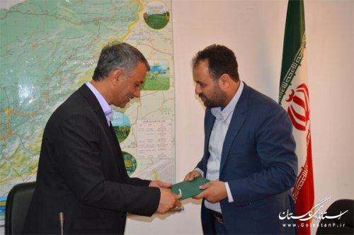 سرپرست معاونت سیاسی اجتماعی فرمانداری گنبدکاووس معارفه شد