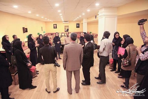 بازدید میدانی اصحاب رسانه استان گلستان از هتل بوتانیک