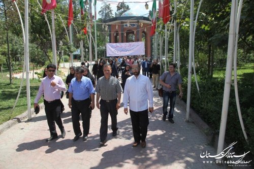 برپایی تور رسانه ایی یک روزه از پروژه های عمرانی استان گلستان