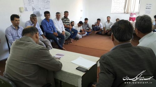 جلسه هماهنگی تشکیل شورای ورزشی در روستای قره سو برگزار شد