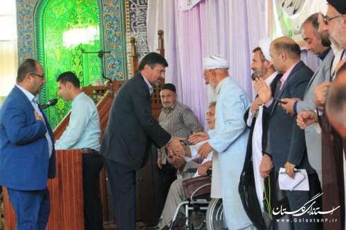 همایش مشکلات چشمه های زرین گل در علی آبادکتول برگزار شد