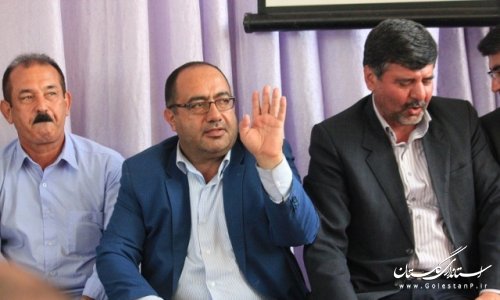 همایش مشکلات چشمه های زرین گل در علی آبادکتول برگزار شد