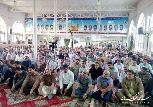 همایش مشکلات چشمه های زرین گل در علی آبادکتول برگزار شد