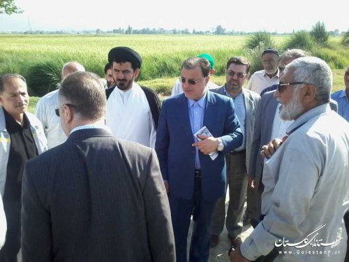 بازدید معاون سیاسی ، امنیتی استاندار از پروژه خط دوم راه آهن بندرگز - سبزدشت