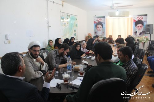 برگزاری نشست صمیمی فرماندار با جوانان شهرستان مراوه تپه