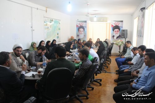 برگزاری نشست صمیمی فرماندار با جوانان شهرستان مراوه تپه