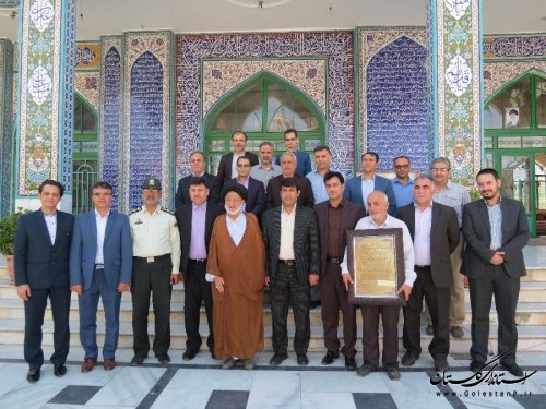 دیدار فرماندار و مسئولین ادارات با امام جمعه شهرستان گالیکش