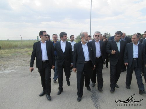 مسائل عمراني شرق گلستان با حضور اعضاي كميسيون عمران مجلس بررسي شد
