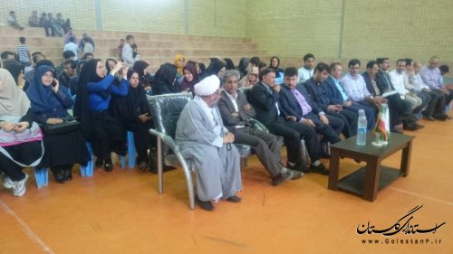 اولین دوره المپیاد فرهنگی ورزشی "جام روستا قهرمان" در شهرستان گالیکش افتتاح شد