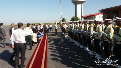 وزیر کشور دقایقی قبل وارد استان گلستان شد