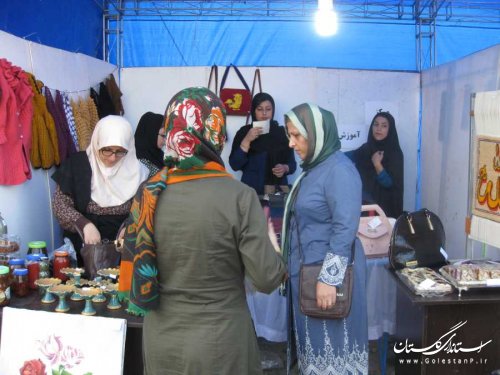 نمایشگاه صنایع دستی و مواد غذایی ارگانیک در بندرگز گشایش یافت