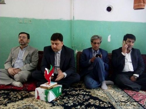 دیدار با خانواده شهیدان براتعلی سایری و غلامعلی شیخ به مناسبت هفته دولت