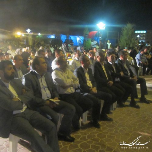 به مناسبت هفته دولت جنگ شادمانه در گنبد کاووس برگزار شد 