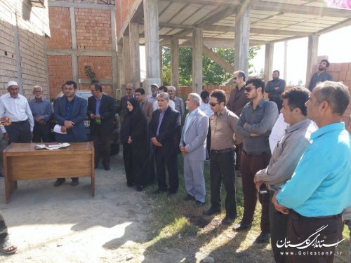 طرح هادی روستای باغوکناره کلنگ زنی شد