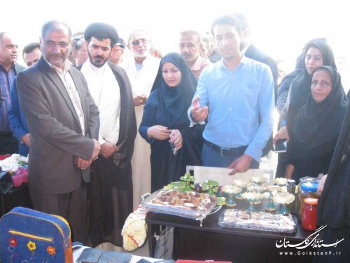 نمایشگاه دستاوردهای دولت در بندرگز گشایش یافت