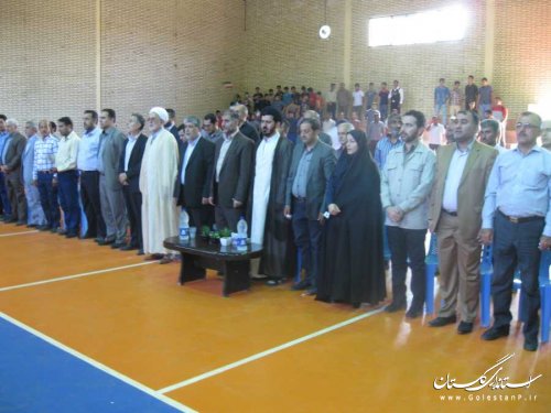اولین دوره مسابقات جام روستا قهرمان در روستای گزشرقی برگزار شد