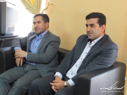 دیدار مسئولان قضائی شهرستان آق قلا با نماینده عالی دولت