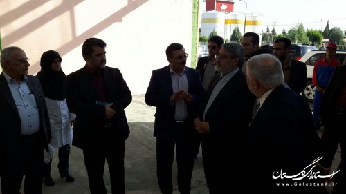 وزیر کشور از مجموعه صنعتی مارال در علی آبادکتول بازدید کرد
