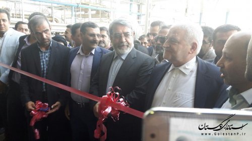 وزیر کشور از مجموعه صنعتی مارال در علی آبادکتول بازدید کرد