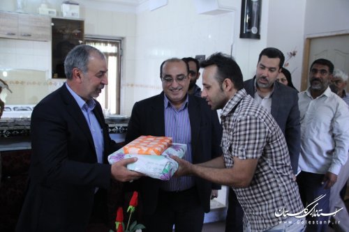 افتتاح متمرکز پروژه های طرح هادی در روستای قلعه محمود برگزار شد