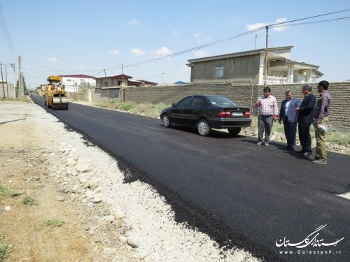 افتتاح 11 طرح هادی روستاهای شهرستان آق قلا در بزرگداشت هفته دولت