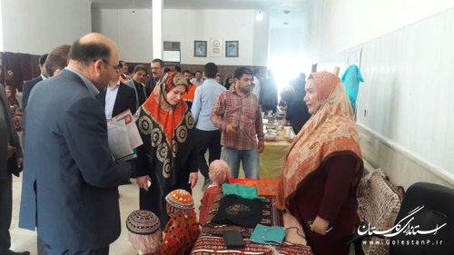 آئین افتتاح متمرکز پروژه های عمرانی اقتصادی شهرستان ترکمن برگزار شد
