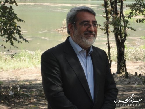 وزیر کشور از سد کبود وال شهرستان علی آباد ‎ بازدید کرد