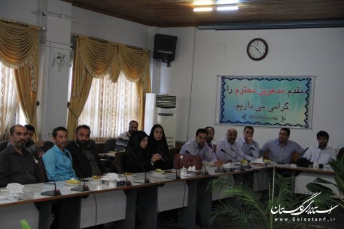 همایش تجلیل از کارمندان نمونه بسیجی شهرستان گرگان در فرمانداری برگزار شد