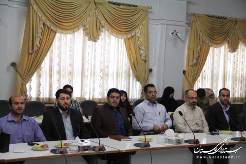 همایش تجلیل از کارمندان نمونه بسیجی شهرستان گرگان در فرمانداری برگزار شد