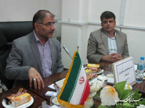 نشست تولیدکنندگان بخش کشاورزی و صنعت بندرگز با فرماندار
