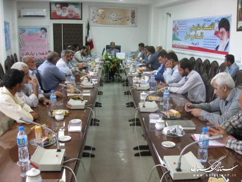 نشست تولیدکنندگان بخش کشاورزی و صنعت بندرگز با فرماندار