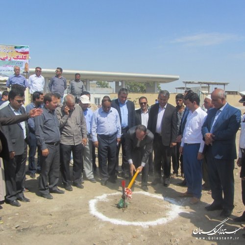 کلنگ زنی پل دوم گدم آباد