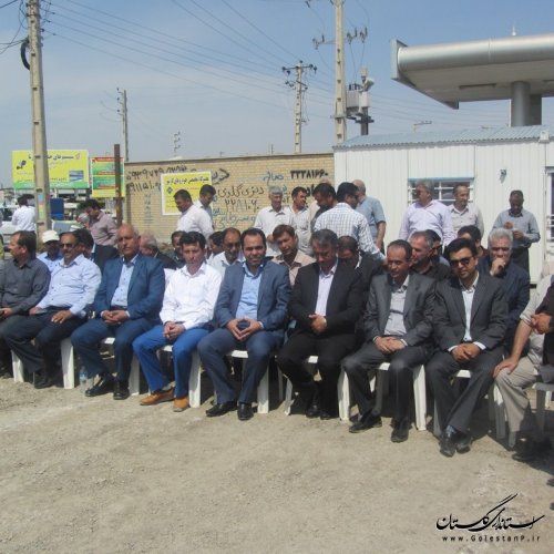 کلنگ زنی پل دوم گدم آباد