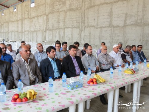 شرکت تعاونی بونکرداران پیوند گلستان افتتاح شد