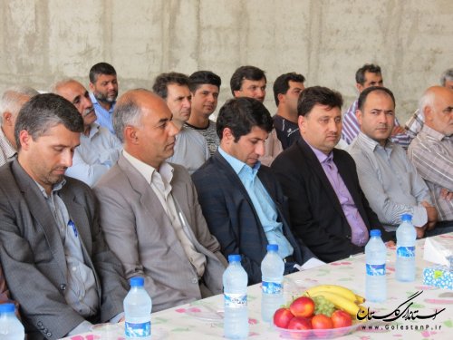 شرکت تعاونی بونکرداران پیوند گلستان افتتاح شد