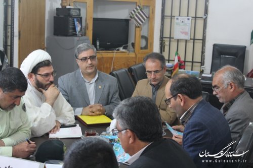 برگزاری جلسه هماهنگی جشن عاطفه ها در شهرستان مراوه تپه