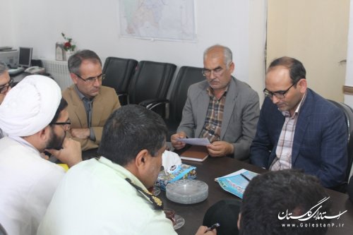 برگزاری جلسه هماهنگی جشن عاطفه ها در شهرستان مراوه تپه
