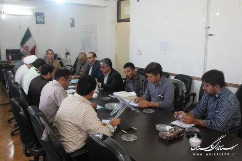 برگزاری جلسه هماهنگی جشن عاطفه ها در شهرستان مراوه تپه