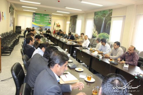 برگزاری جلسه هماهنگي بزرگداشت هفته دفاع مقدس در شهرستان آزادشهر