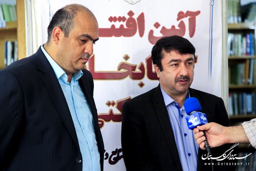 افتتاح کتابخانه مشارکتی اداره کل میراث فرهنگی و کتابخانه های عمومی استان