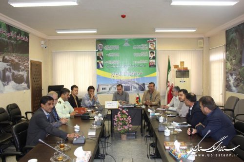 چلسه ستاد تسهیلات سفر شهرستان آزادشهر برگزار شد