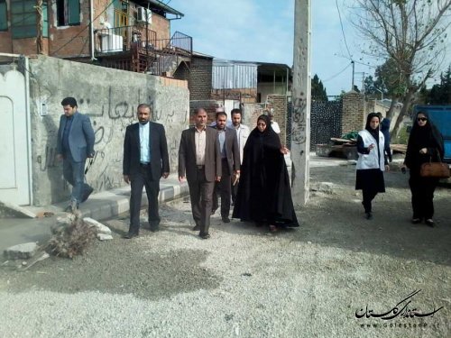 بازدید فرماندار بندرگز از مناطق در حال پاکسازی از مواد مخدر در شهرستان